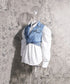 Puff Sleeve Shirts and Vest Co-ord